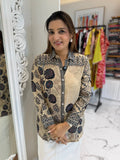 Soft Shirt with beautiful floral and ethnic prints - CHIKU
