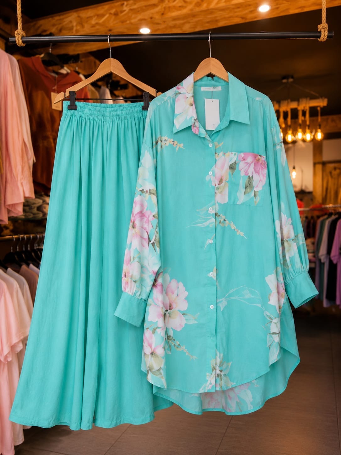 Pure Cotton Floral Coordsets - FIROZI